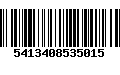 Código de Barras 5413408535015