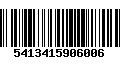 Código de Barras 5413415906006