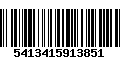 Código de Barras 5413415913851