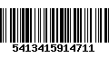 Código de Barras 5413415914711