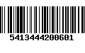 Código de Barras 5413444200601