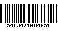 Código de Barras 5413471004951