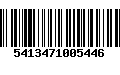 Código de Barras 5413471005446