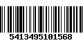 Código de Barras 5413495101568