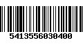 Código de Barras 5413556030400