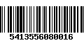 Código de Barras 5413556080016