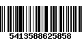 Código de Barras 5413588625858