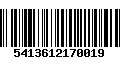 Código de Barras 5413612170019