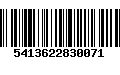 Código de Barras 5413622830071