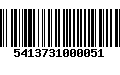 Código de Barras 5413731000051