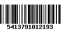 Código de Barras 5413791012193