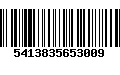 Código de Barras 5413835653009