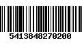 Código de Barras 5413848270200