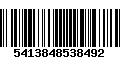Código de Barras 5413848538492