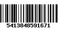 Código de Barras 5413848591671