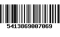 Código de Barras 5413869007069