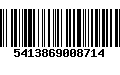 Código de Barras 5413869008714