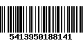 Código de Barras 5413950188141