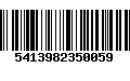 Código de Barras 5413982350059