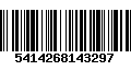 Código de Barras 5414268143297