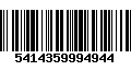 Código de Barras 5414359994944