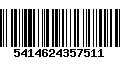 Código de Barras 5414624357511