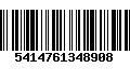 Código de Barras 5414761348908