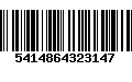 Código de Barras 5414864323147