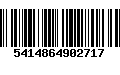 Código de Barras 5414864902717
