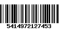 Código de Barras 5414972127453
