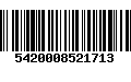 Código de Barras 5420008521713