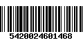 Código de Barras 5420024601468