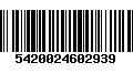 Código de Barras 5420024602939