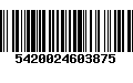 Código de Barras 5420024603875