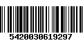 Código de Barras 5420030619297