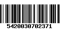 Código de Barras 5420030702371