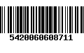Código de Barras 5420060608711