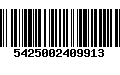 Código de Barras 5425002409913