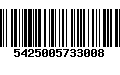 Código de Barras 5425005733008