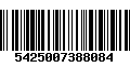 Código de Barras 5425007388084