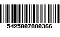 Código de Barras 5425007880366