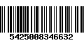 Código de Barras 5425008346632