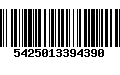 Código de Barras 5425013394390