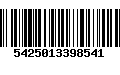 Código de Barras 5425013398541