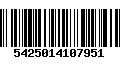 Código de Barras 5425014107951