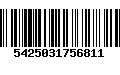 Código de Barras 5425031756811