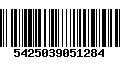 Código de Barras 5425039051284