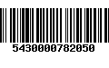 Código de Barras 5430000782050