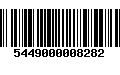 Código de Barras 5449000008282