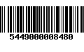 Código de Barras 5449000008480